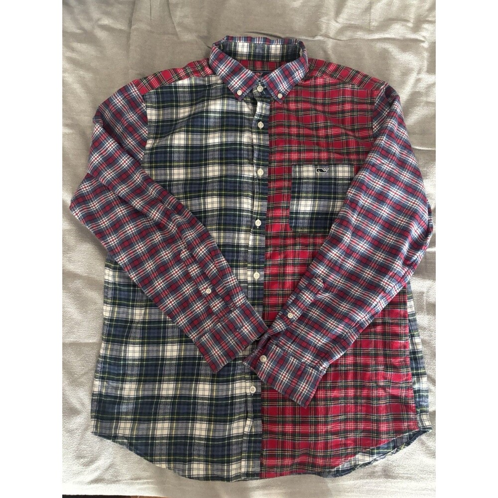 Vineyard Vines Patchwork Flannel